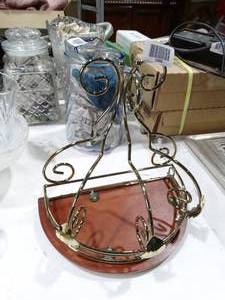 lot 33660 image: Small Decorative Wall Shelf