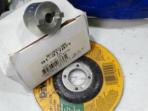 lot 33665 image: Dewalt 4.5 Grinding Wheel and Mercury  Quicksilver SHIFT SHAFT TOOL
