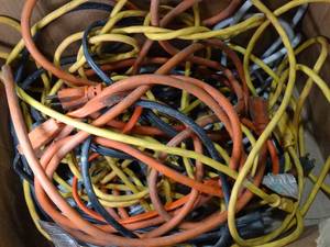 lot 33677 image: Tripp-Lite Power-Strip & Misc Extension Cords