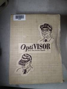 lot 33696 image: Opti-Visor  Magnifying Goggles in Box