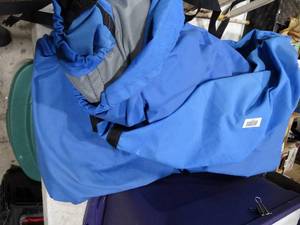 lot 33709 image: Quality Blue Hot-Tub Canvas Cover