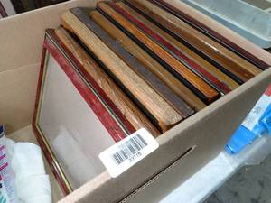 lot 33715 image: Ten 8x10 Picture Frames