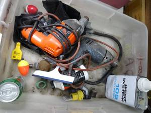 lot 33723 image: Electric Drills  Hose Connectors  Resin  Misc Lot