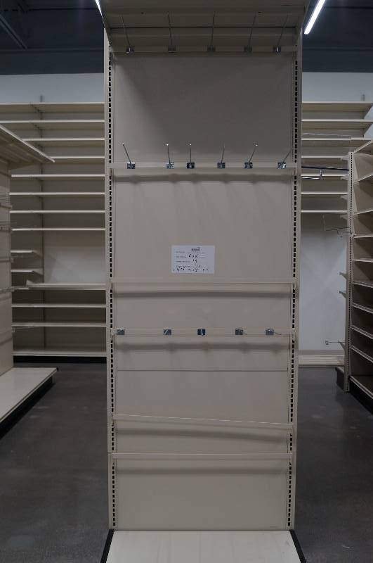 lot 7006 image: 1 Gondola Unit Lozier Brand (The Cadillac of shelving)