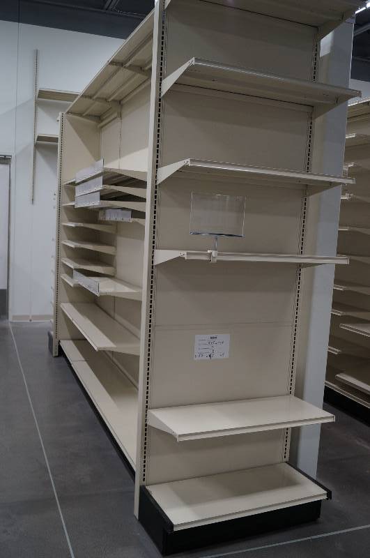 lot 7011 image: 1 Gondola Unit&nbsp Lozier Brand (The Cadillac of shelving)