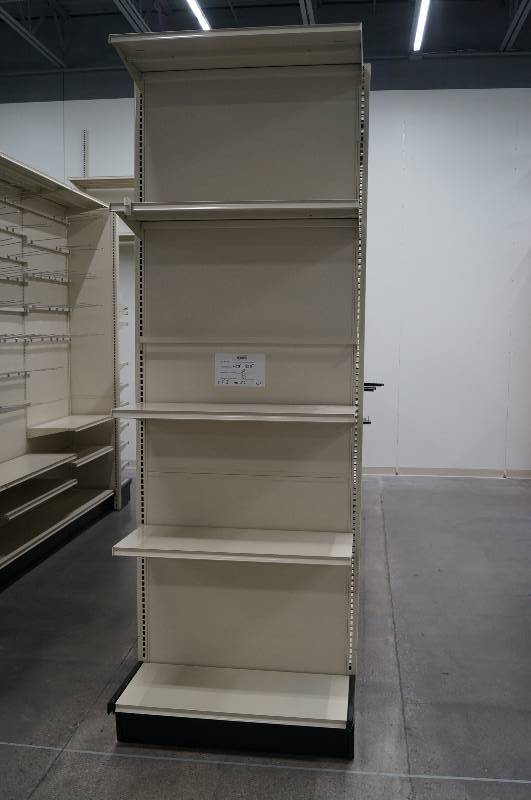 lot 7012 image: 1 Gondola Unit Lozier Brand (The Cadillac of shelving)