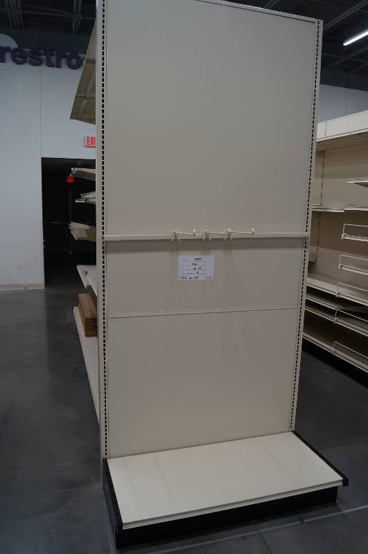 lot 7016 image: 1 Gondola Unit Lozier Brand (The Cadillac of shelving)