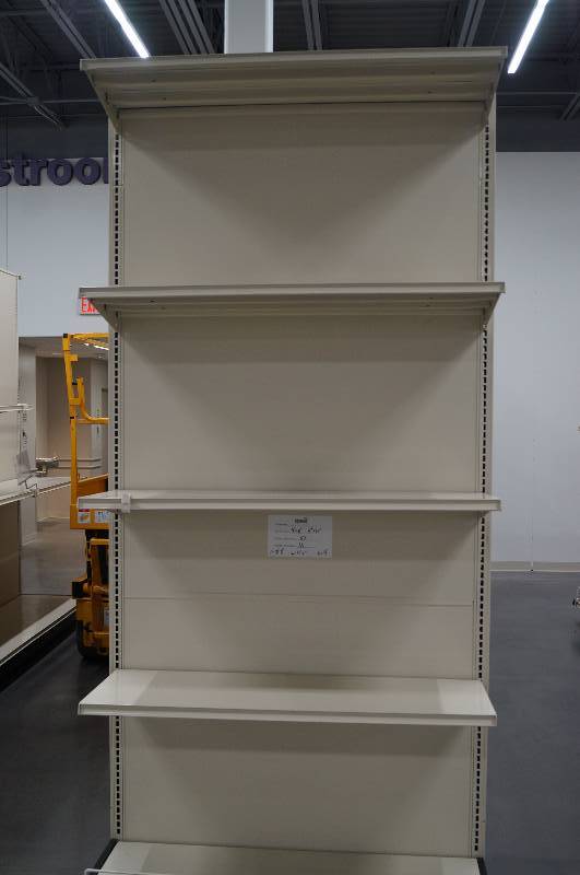lot 7017 image: 1 Gondola Unit Lozier Brand (The Cadillac of shelving)