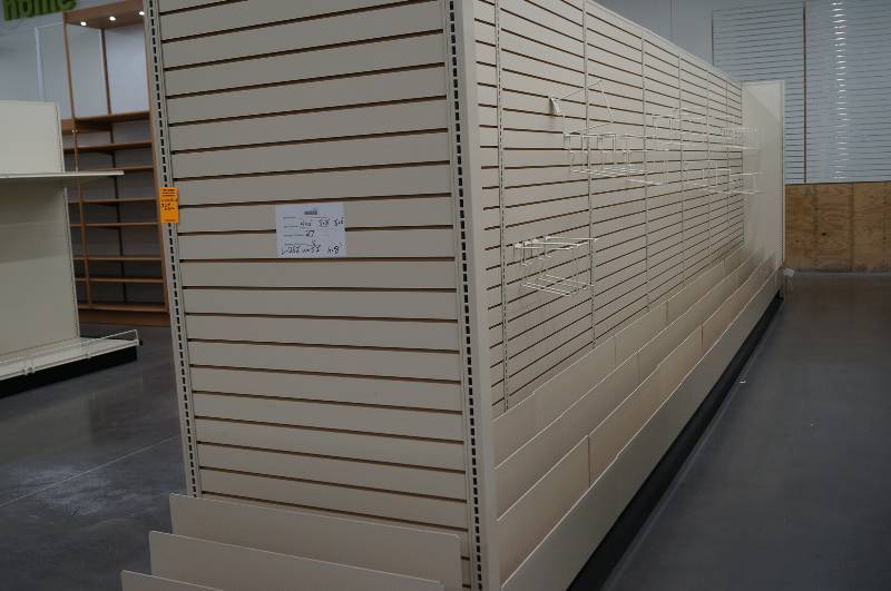 lot 7022 image: 1 Gondola Unit Lozier Brand (The Cadillac of shelving)