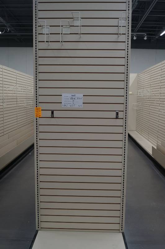 lot 7023 image: 1 Gondola Unit Lozier Brand (The Cadillac of shelving)