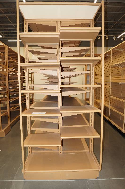 lot 7028 image: Very Nice Like New High end Gondola  Shelving System