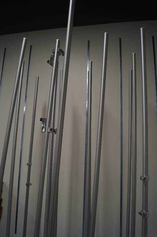 lot 7069 image: 13 Tall Merchandising Poles