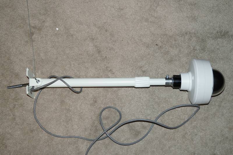 lot 2007 image: Axis Network Security Camera with shorty extension pole