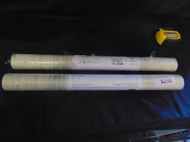 lot 7053 image: (2) rolls Designer Wallpapers EN15102 10.9 yds. per roll GT22008