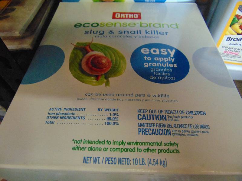lot 7126 image: (1) box Ortho Eco-Sense Brand Slug & Snail Killer, 10 lb. box