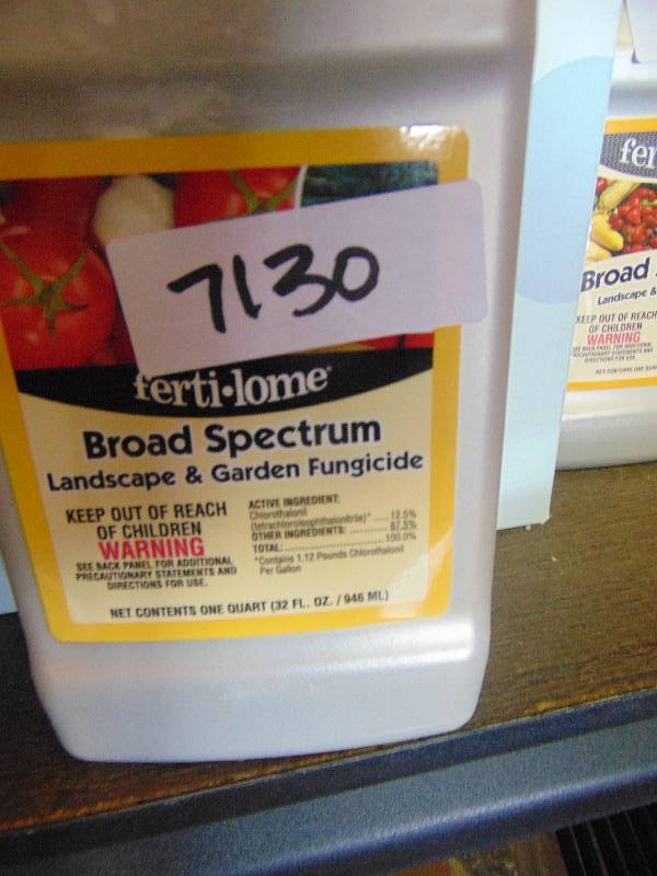 lot 7130 image: (1) bottle Ferti-Lome Broad Spectrum Landscape &Garden Fungicide, 32 fl. oz. bottle