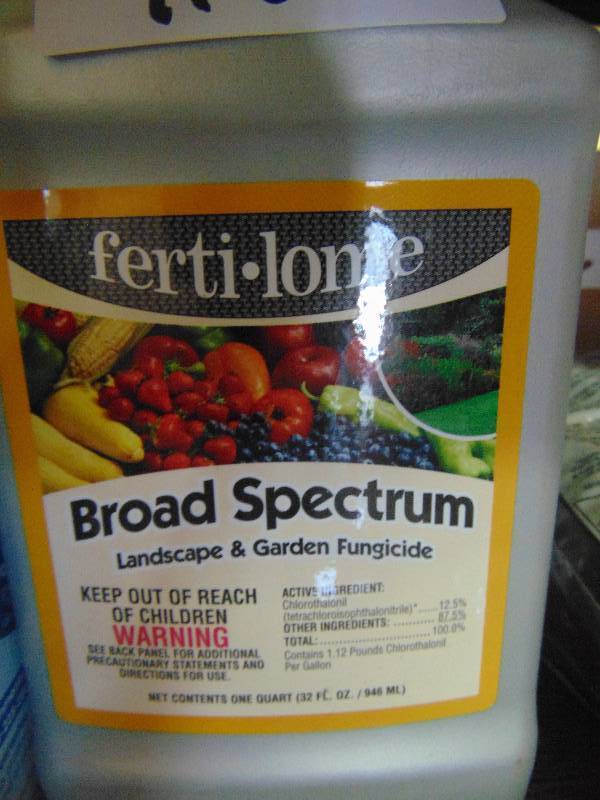 lot 7131 image: (1) bottle Ferti-Lome Broad Spectrum Landscape &Garden Fungicide, 32 fl. oz. bottle
