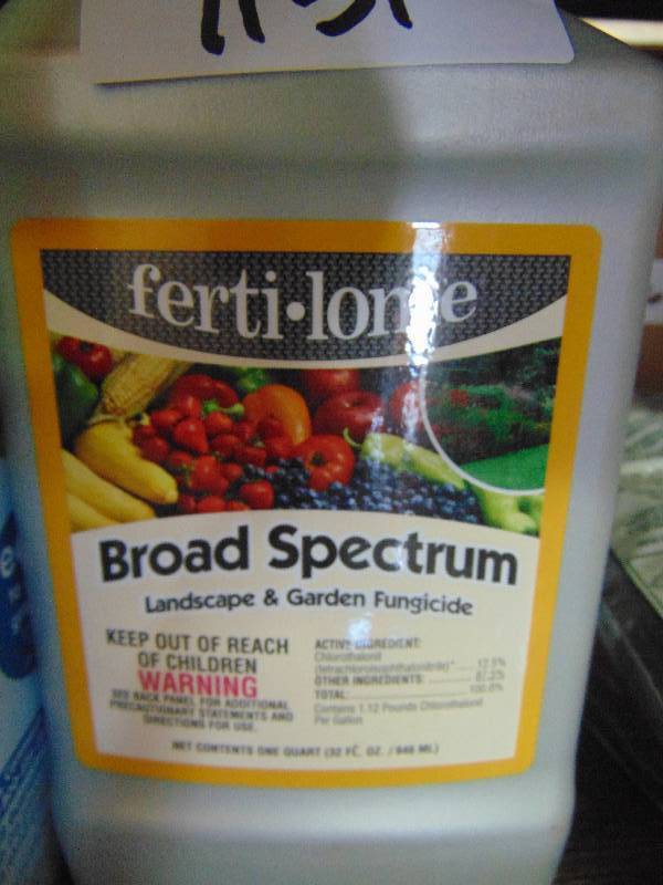 lot 7133 image: (1) bottle Ferti-Lome Broad Spectrum Landscape &Garden Fungicide, 32 fl. oz. bottle