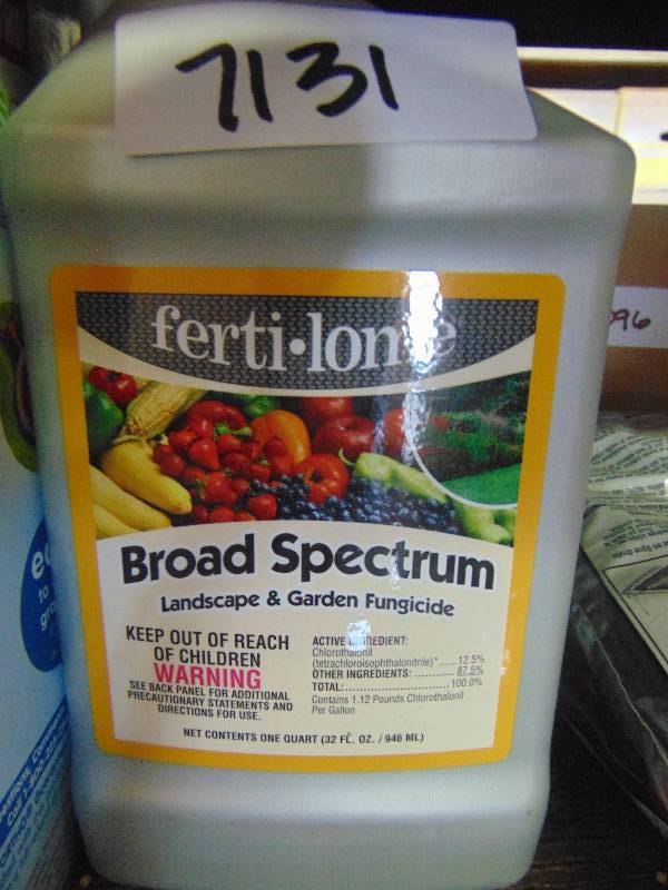 lot 7134 image: (1) bottle Ferti-Lome Broad Spectrum Landscape &Garden Fungicide, 32 fl. oz. bottle