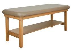 lot 7209 image: Oakworks Spa Table, Seychelle Series, Black $500.00 Value