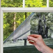 lot 7021 image: (1) roll Gila Energy Saving Window Film, 3 ft x 6.5 ft, for large windows, peel and cling