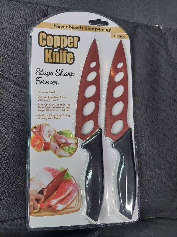 Copper Knife Review - As Seen on TV 