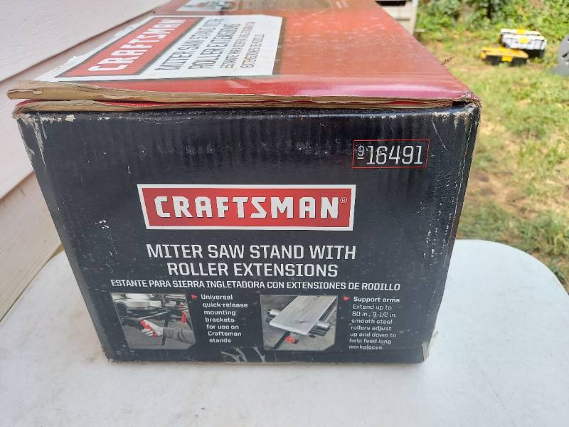 Craftsman universal miter saw stand deals 916491