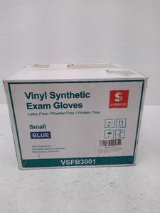 lot 55869 image: Schneider Vinyl Synthetic Exam Gloves, Small