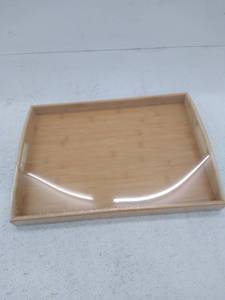 lot 55906 image: Natural Bamboo Serving Tray