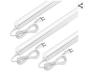 lot 55921 image: Monios-L Linkable LED Under Cabinet & Closet LED T5 Light Bar