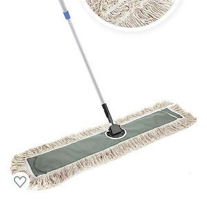 lot 55923 image: Jinclean Industrial Cotton Floor Dust Mop, 36