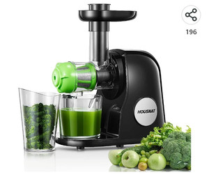 lot 55950 image: Housnat Professional Celery Slow Masticating Juicer Extractor, Model AMR521