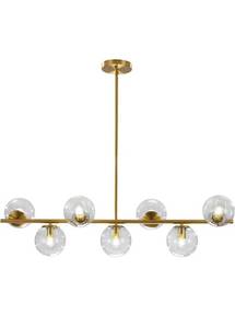 lot 55982 image: KCO Lighting 7-Light Glass Globe Sputnik Chandelier, (May Differ From Stock Photo)