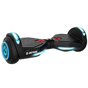 lot 56066 image: Gotrax NOVA Hoverboard with 6.5 LED Wheels Max 3.1 Miles &amp 6.2mph Power by Dual 200W Motor LED Fender LightHeadlight UL2272 Certified &amp 65.52Wh Battery Self Balancing Scoot