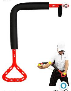 lot 56076 image: Asyxstar Golf Swing Trainer Aid - Golf Swing Training Aid,Golf Posture Correction Improving Gesture Golf Training Equipment, Golf Spinner Swing pro Plus Golf Trainer