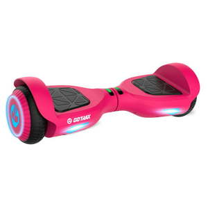 lot 56092 image: Gotrax Edge Hoverboard for Kids Adults Top 6.2mph &amp 2.5 Miles Max Distance 6.5-inch Max Load 175 lbs Self Balancing Scooter Pink, USED