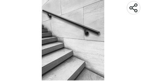 lot 56141 image: Meranti Aluminum DIY Complete Stair Railing Kit, 4