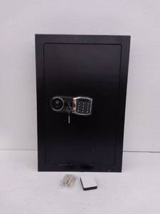 lot 56157 image: Safe Deposit Box, 26H x 16.5 x 4D, (Used, Keypad Loose, Unknown Brand)