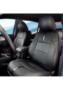 lot 56162 image: DrCarNow for Toyota Tacoma Seat Covers, 2016-2022, Black