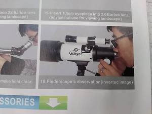lot 56175 image: Gskyer Telescope, 70mm Aperture, For Beginners