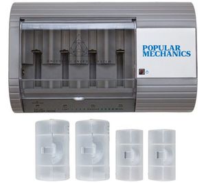 lot 56207 image: Retail - $48.00 Popular Mechanics Disposable Battery Recharger