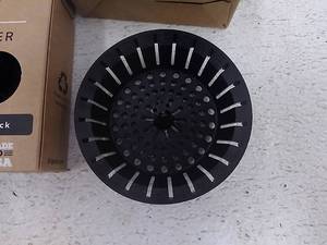 lot 56208 image: Dripsie Anti Clog Sink Strainer, Black