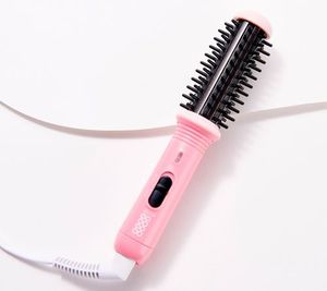 lot 56220 image: Retail - $39.75 Calista GoGo Mini Round Brush Hair Styling Tool, Blue Topaz