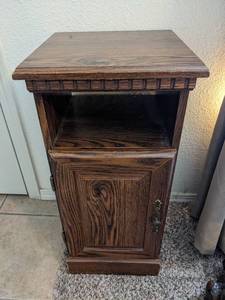 lot 106 image: Side Table W Under Storage