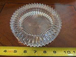 lot 127 image: Mikasa Crystal Diamond Fire Wine Coaster