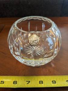 lot 137 image: Lead Crystal Bowl  Made In Poland