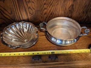 lot 149 image: Silverplate Serving Bowls