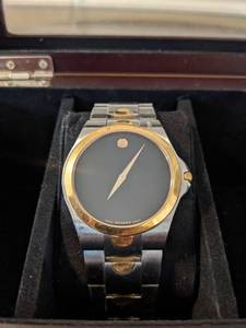 lot 183 image: Mens Movado Watch