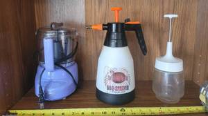 lot 378 image: BBQ sprayer  chopper & Cuisinart mini prep food processor