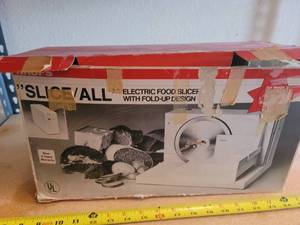 lot 384 image: Krups slice all electric meatcheese slicer